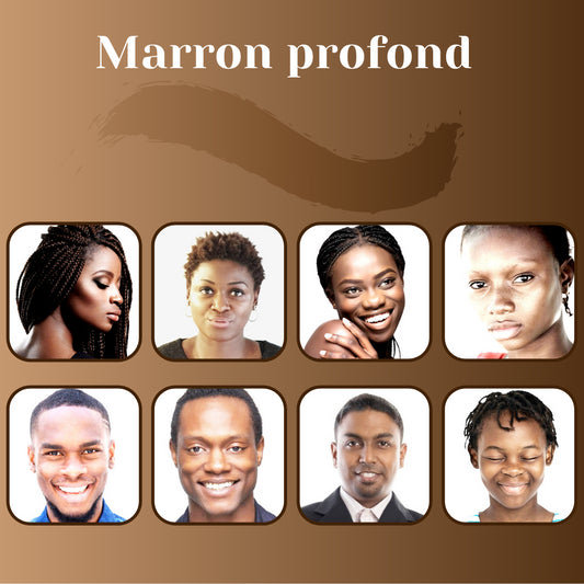 Camouflage vitiligo avant après