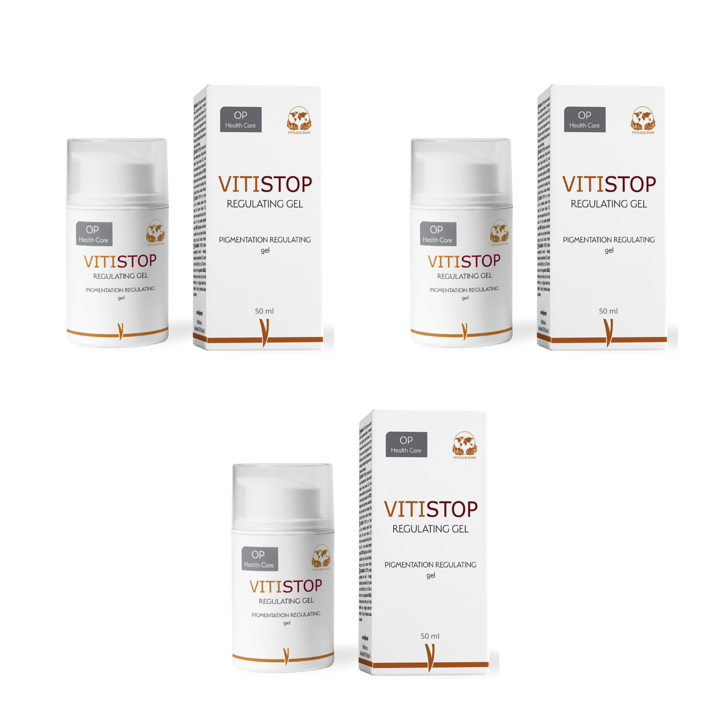 VITISTOP® Gel 50 ml for skin prone to vitiligo – Cosmetic for even skin tone